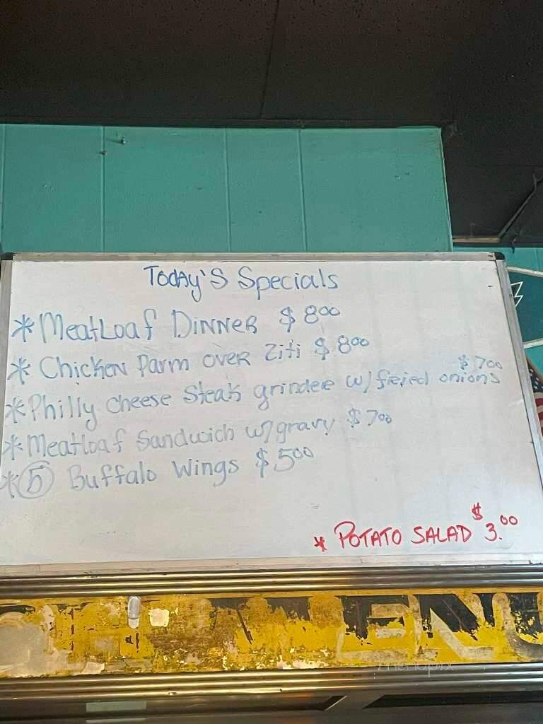 Matty's Corner - Bridgeport, CT menu_pic