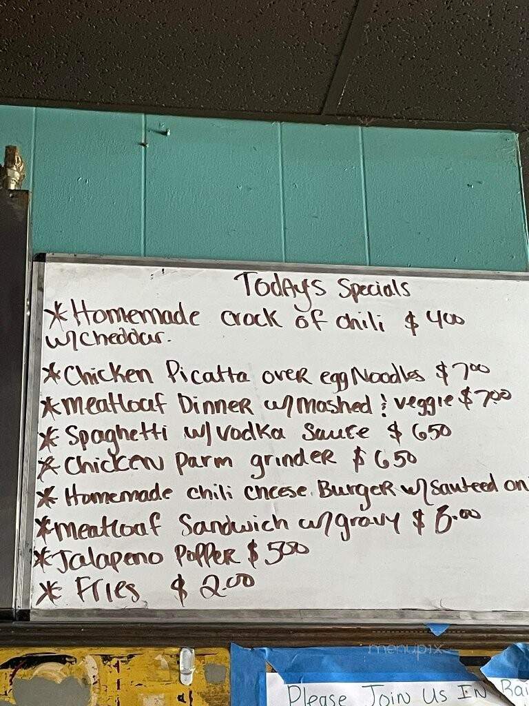 Matty's Corner - Bridgeport, CT menu_pic