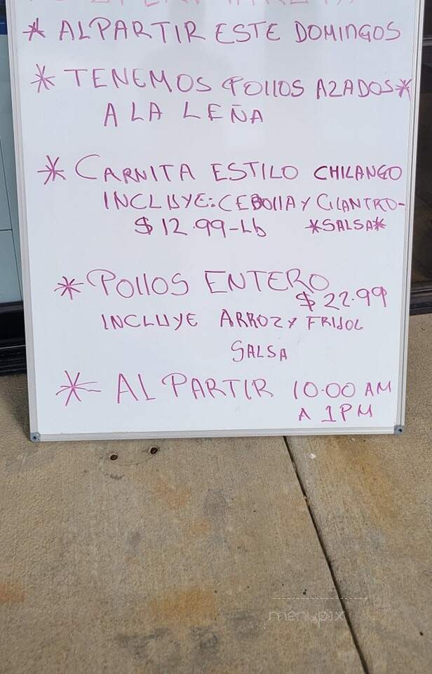 Brito's Restaurant - Pelham, AL menu_pic