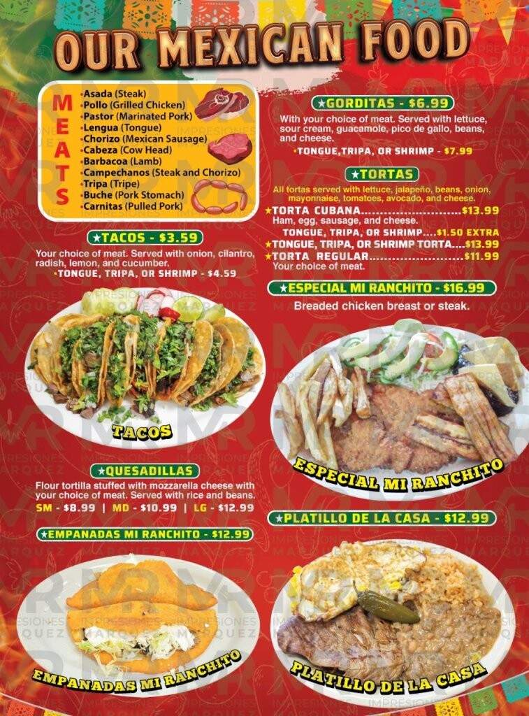 Brito's Restaurant - Pelham, AL menu_pic