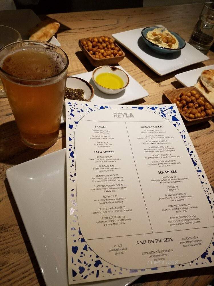 Reyla - Asbury Park, NJ menu_pic