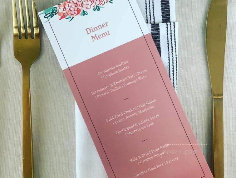 The Bistro - Chattanooga, TN menu_pic
