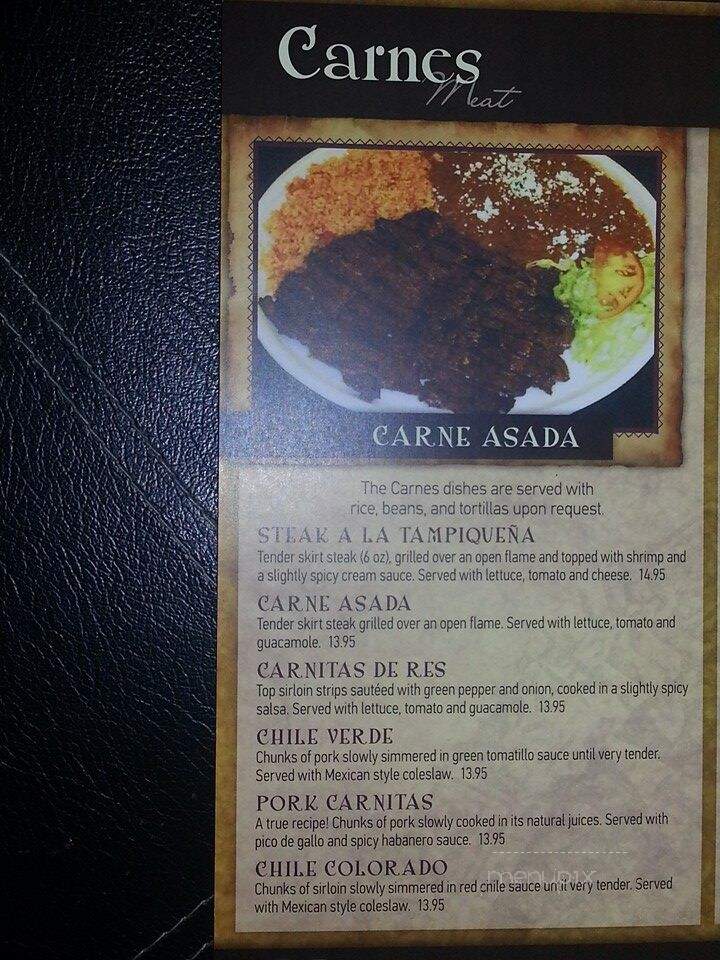 Hacienda Real - Lincoln, NE menu_pic