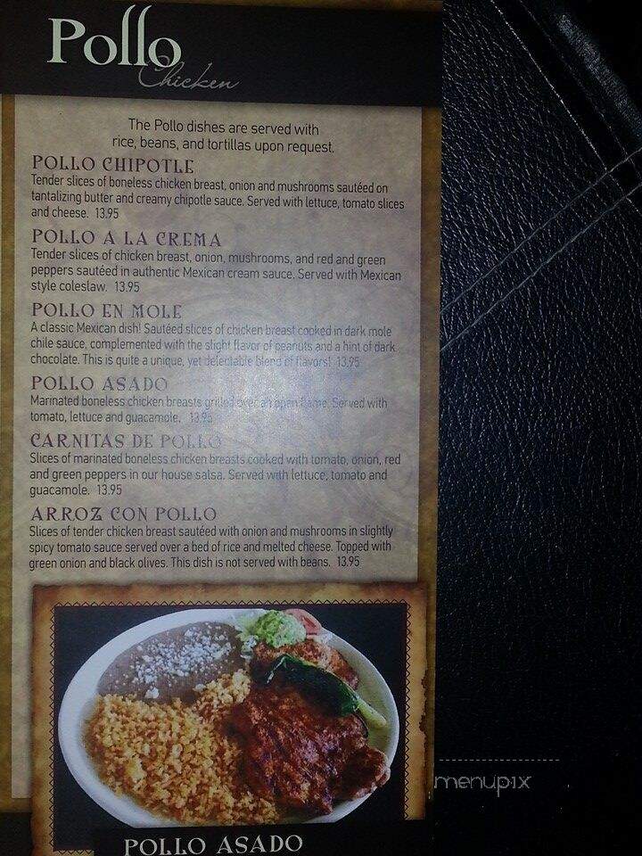 Hacienda Real - Lincoln, NE menu_pic