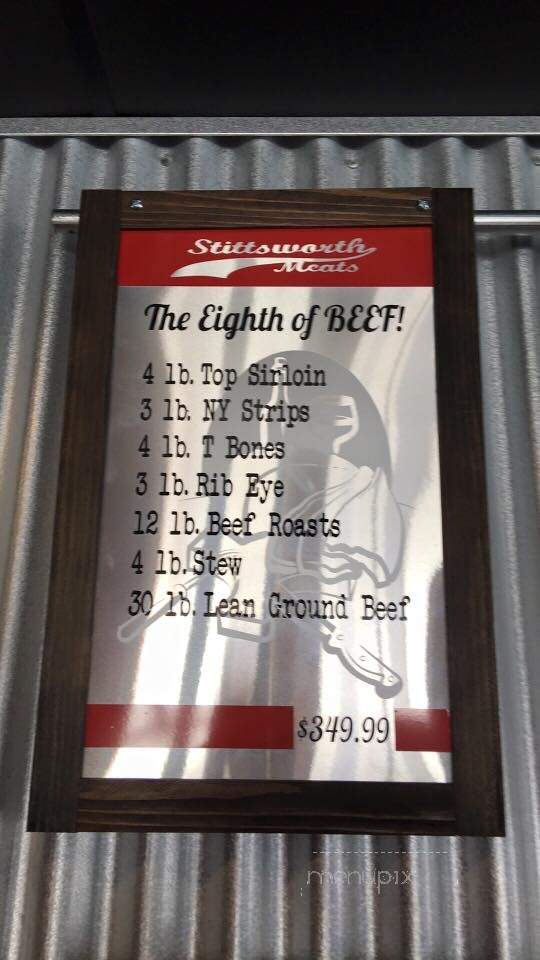 Stittsworth Meats - Bemidji, MN menu_pic