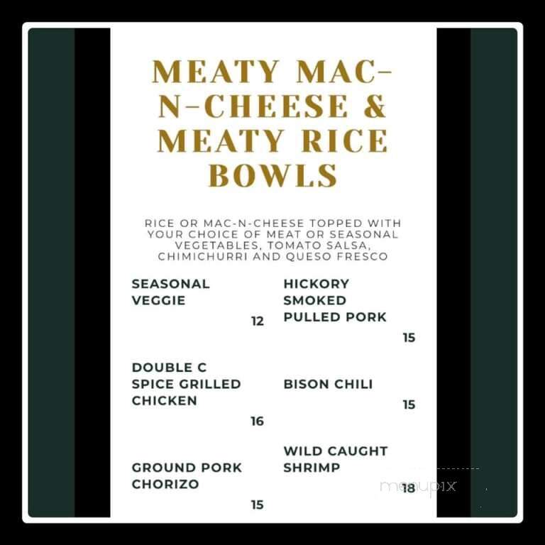 Double C - Lancaster, PA menu_pic