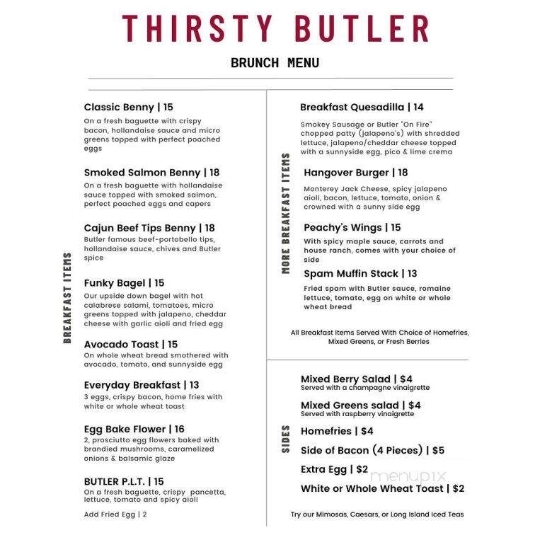The Thirsty Butler - Windsor, ON