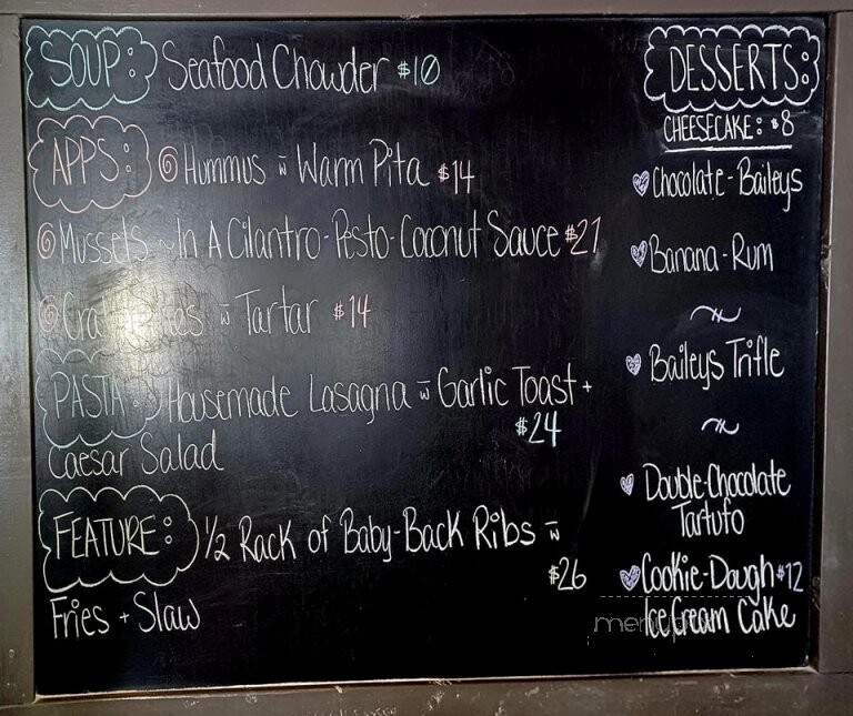 Moody's Bar & Grill - Millbrook, ON menu_pic