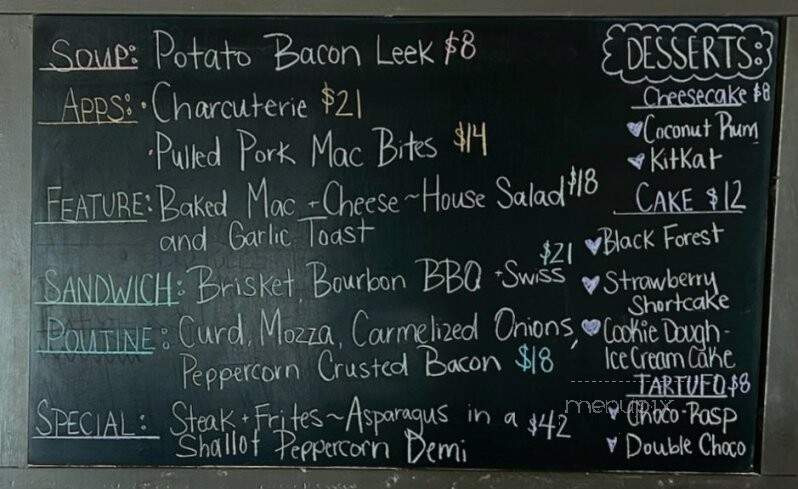 Moody's Bar & Grill - Millbrook, ON menu_pic