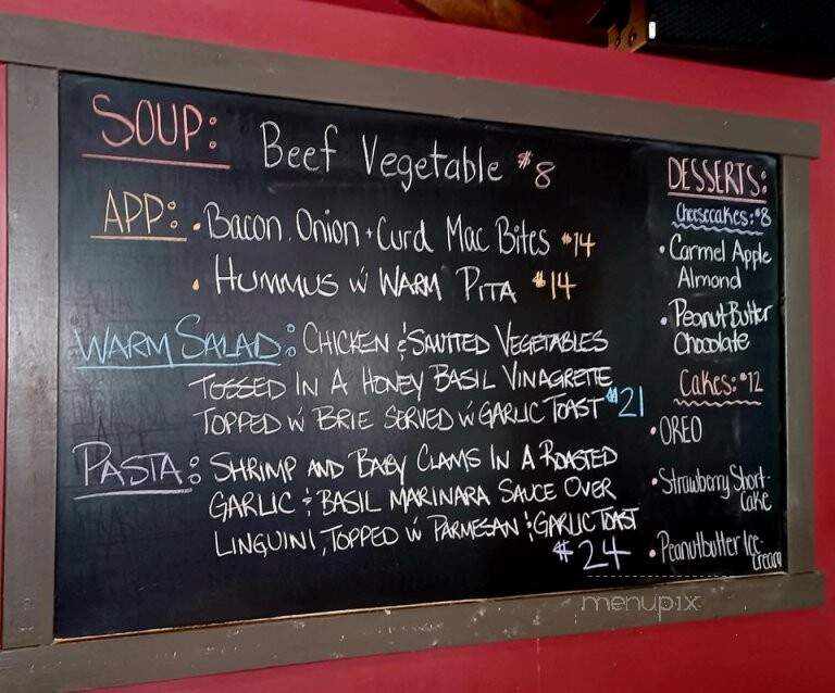 Moody's Bar & Grill - Millbrook, ON menu_pic