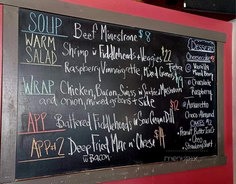 Moody's Bar & Grill - Millbrook, ON menu_pic