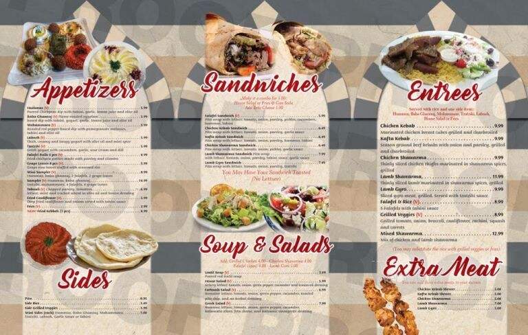 Rozana Mediterranean Grill - Hatboro, PA menu_pic