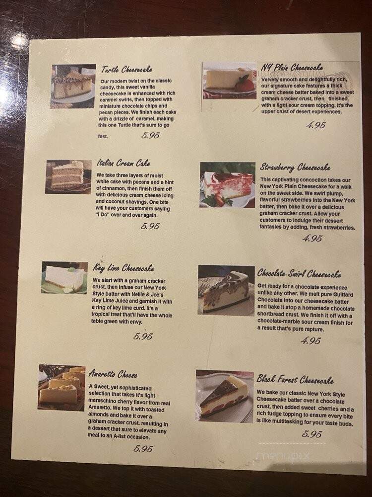 Luigi's Italian Restaurant - Castroville, TX menu_pic