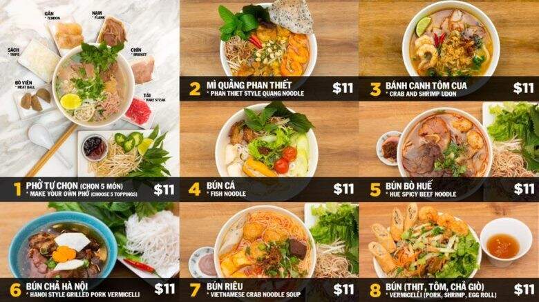 LanAnh Kitchen - Westminster, CA menu_pic