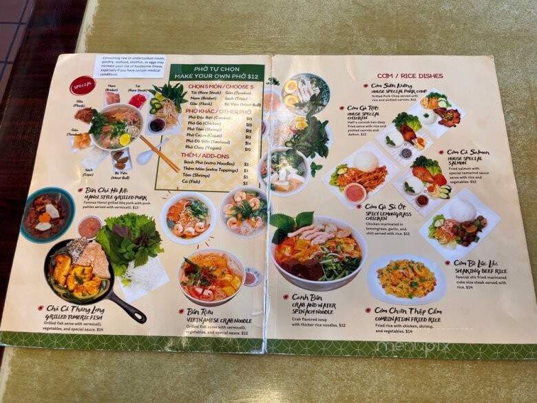 LanAnh Kitchen - Westminster, CA menu_pic