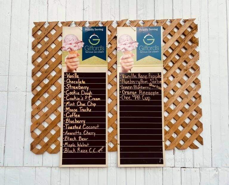 Ruwet Ice Cream Shop - Torrington, CT menu_pic