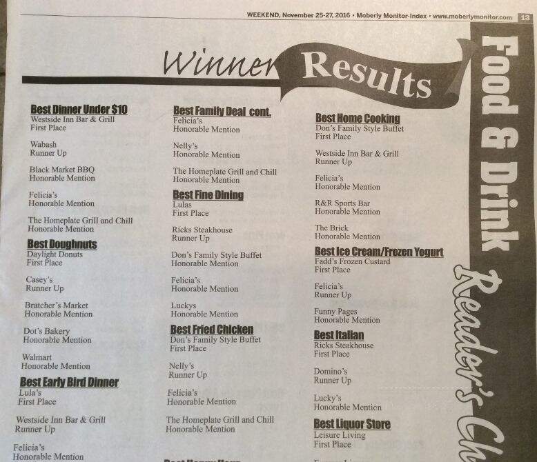 Fadd's Frozen Custard - Moberly, MO menu_pic