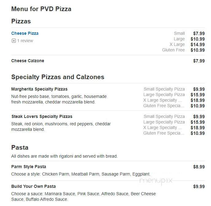 PVD Pizza - Cranston, RI