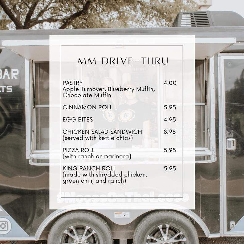 Moose Mountain Coffee - Abilene, TX menu_pic