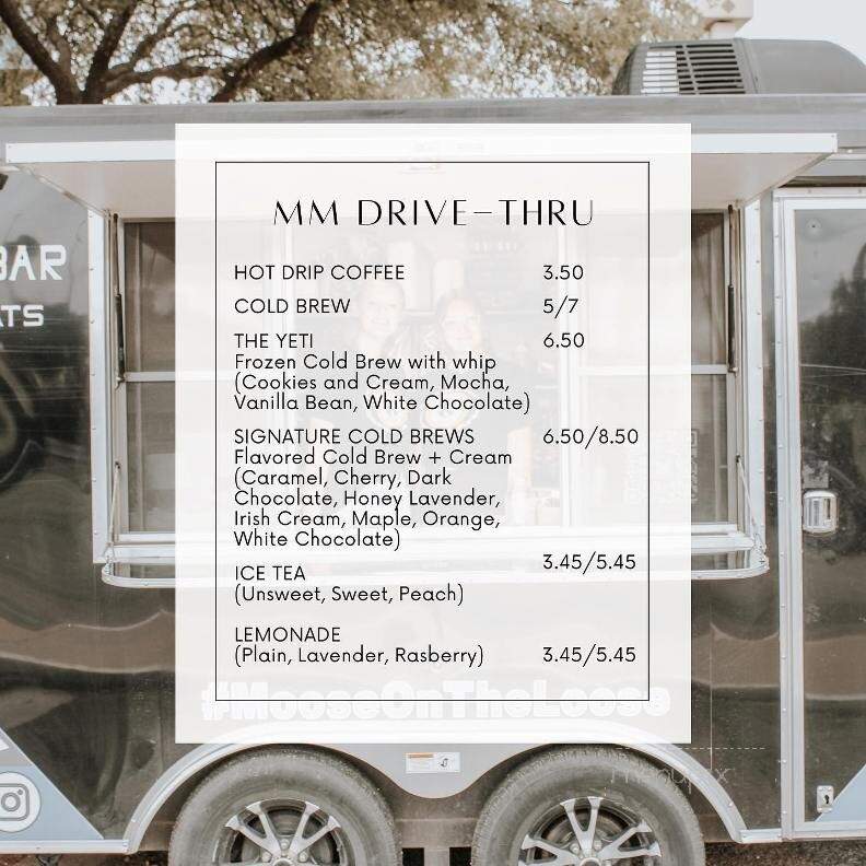 Moose Mountain Coffee - Abilene, TX menu_pic