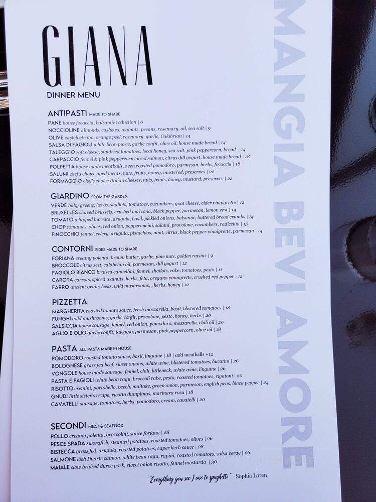 Giana Bakery and Provisions - Dana Point, CA