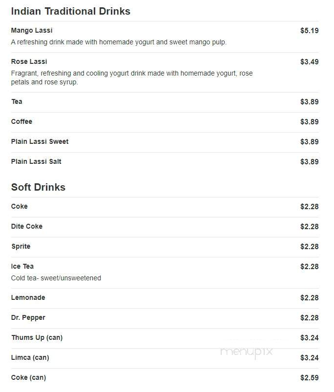 Curry Connect - Sandy, UT menu_pic