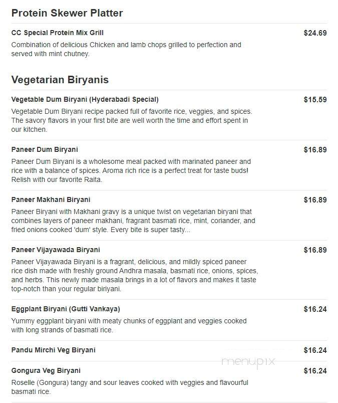 Curry Connect - Sandy, UT menu_pic