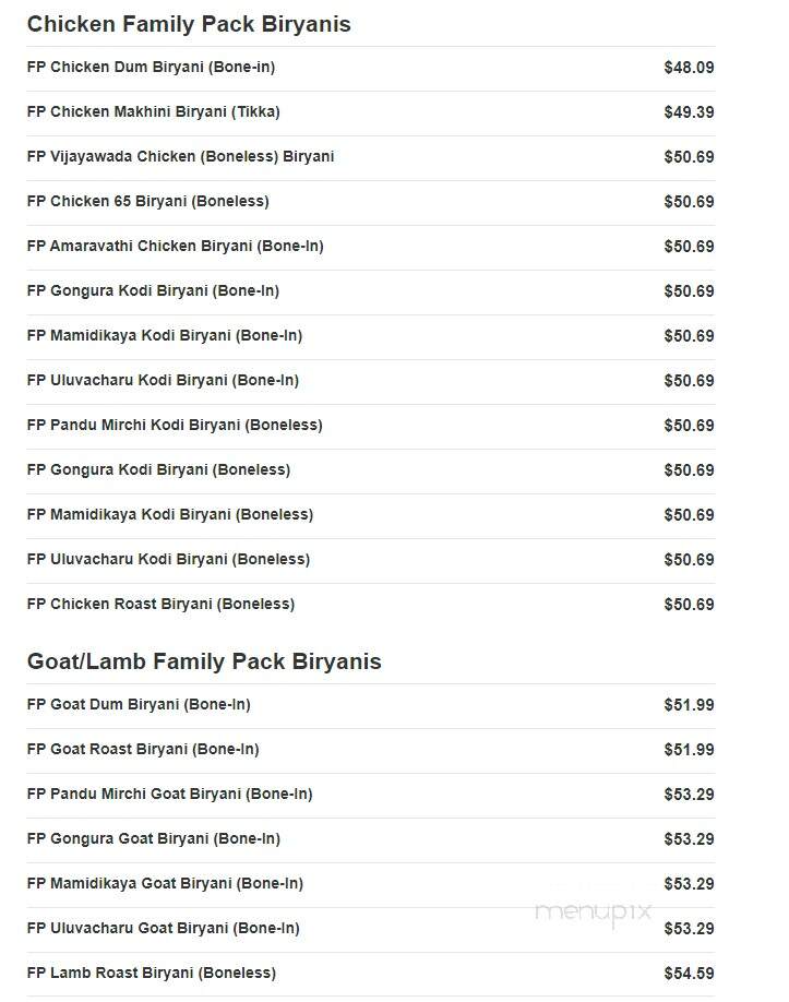 Curry Connect - Sandy, UT menu_pic