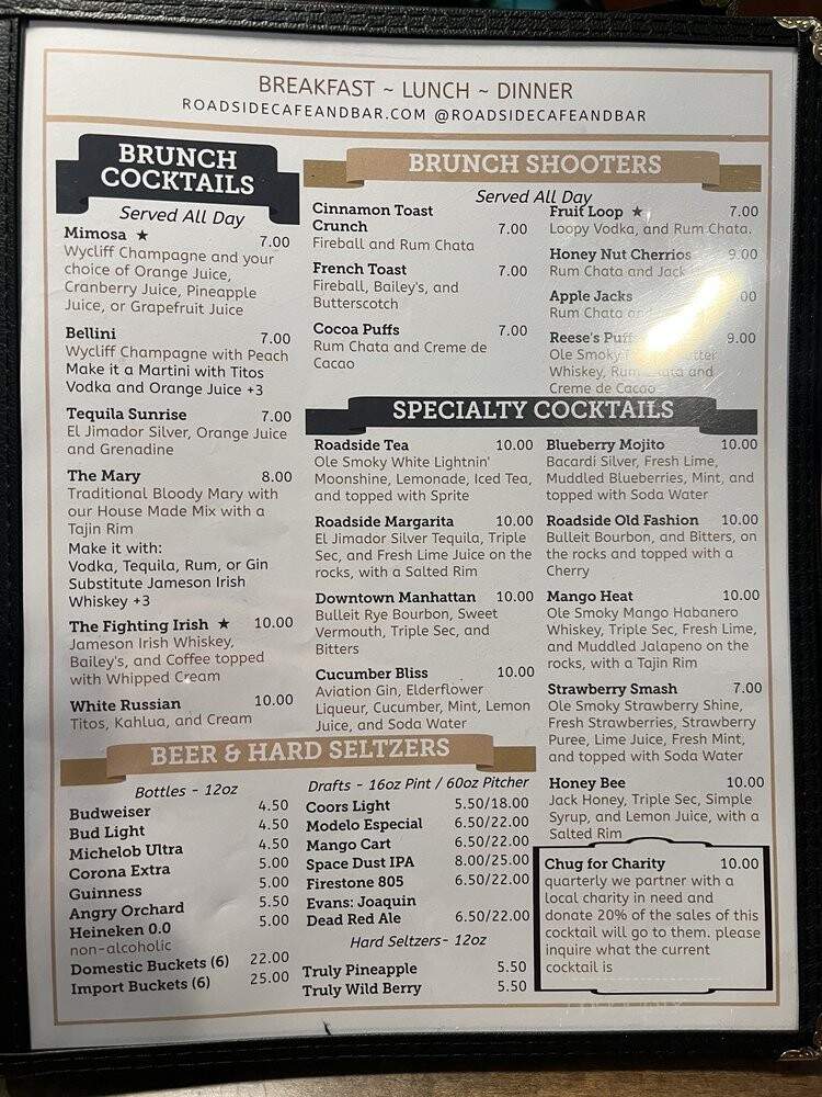 Roadside Cafe and Bar - Corona, CA