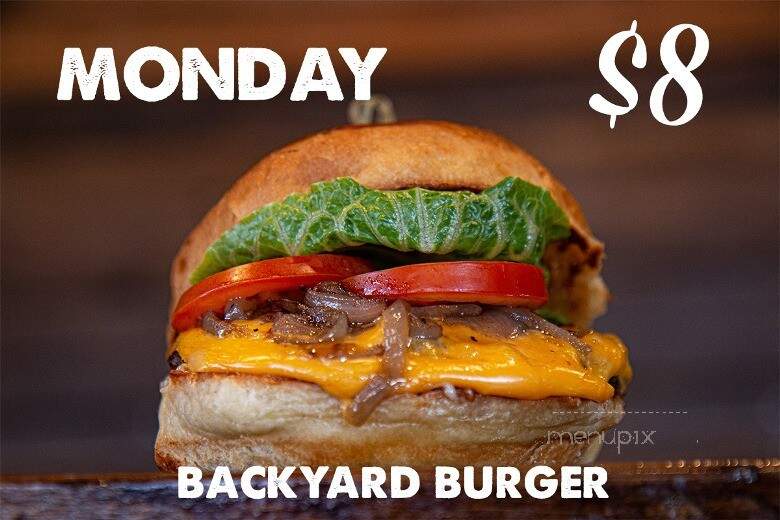 The Backyard Public House - Spokane, WA menu_pic