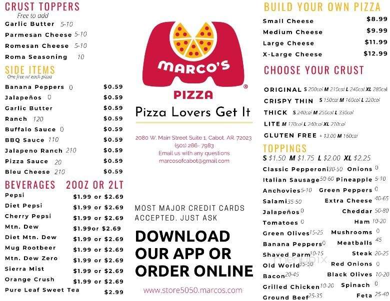 Marco's Pizza - Cabot, AR