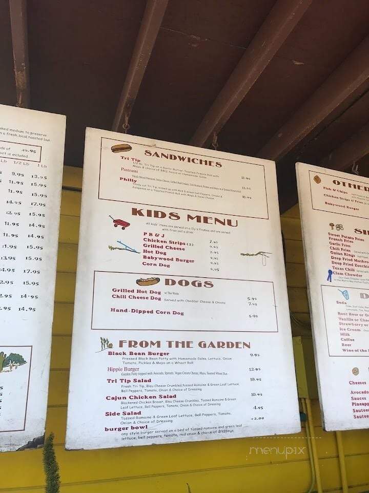 Sylvester's Burgers - Atascadero, CA menu_pic