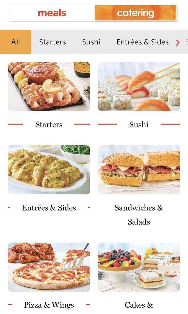 Wegmans - Amherst, NY menu_pic