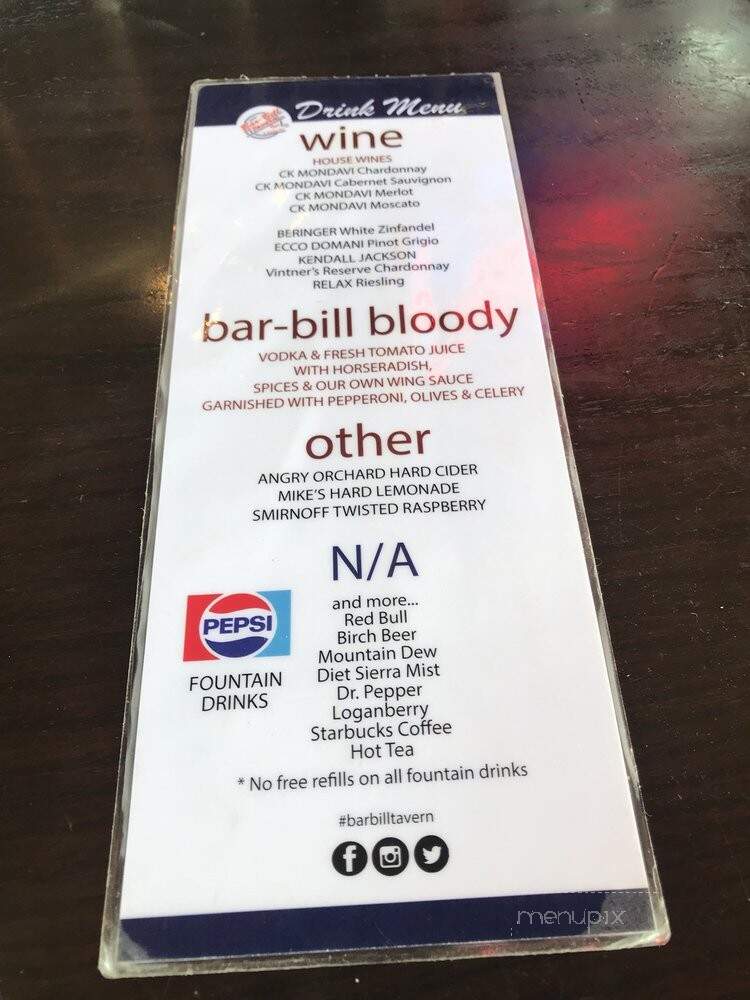 Bar Bill Tavern - East Aurora, NY