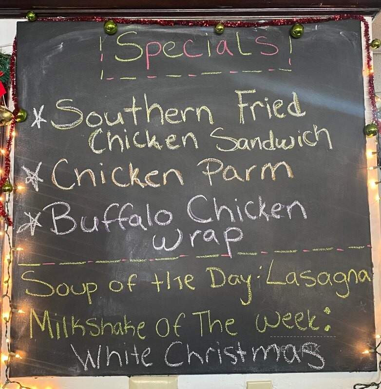 Soda Fountain - Venice, FL menu_pic