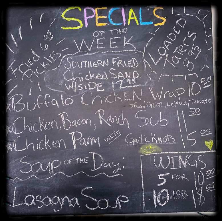 Soda Fountain - Venice, FL menu_pic