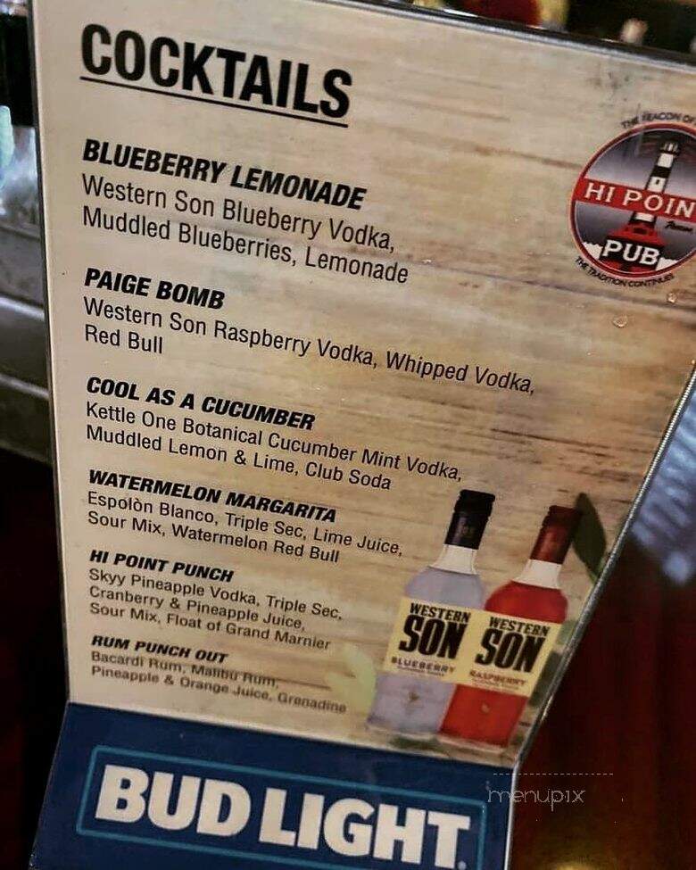 Hi-point Pub - Absecon, NJ