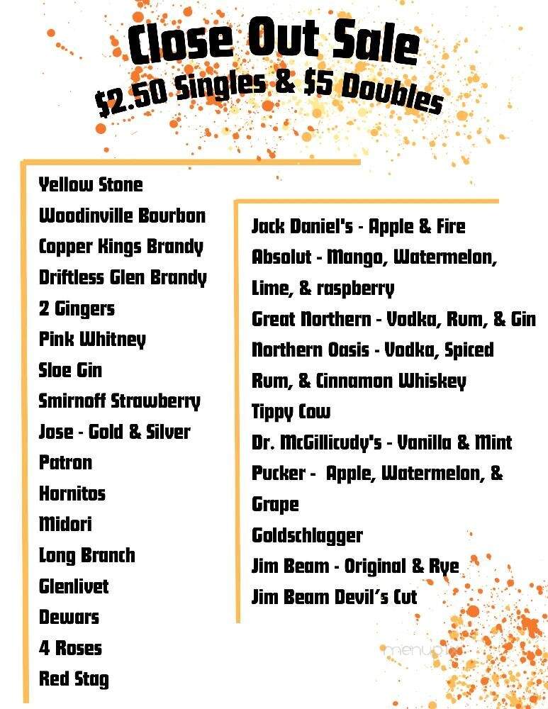 Point After Pub & Grill - Stevens Point, WI menu_pic