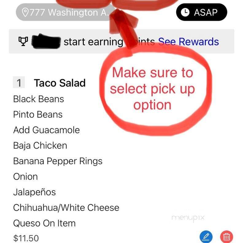 Baja Grill - Holland, MI menu_pic