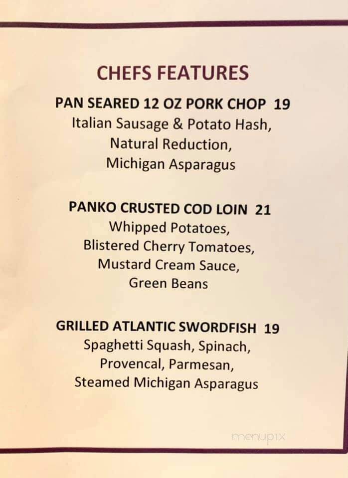 Rocky's Of Northville - Northville, MI menu_pic