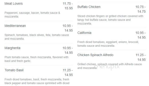 Manos Pizza - Methuen, MA menu_pic