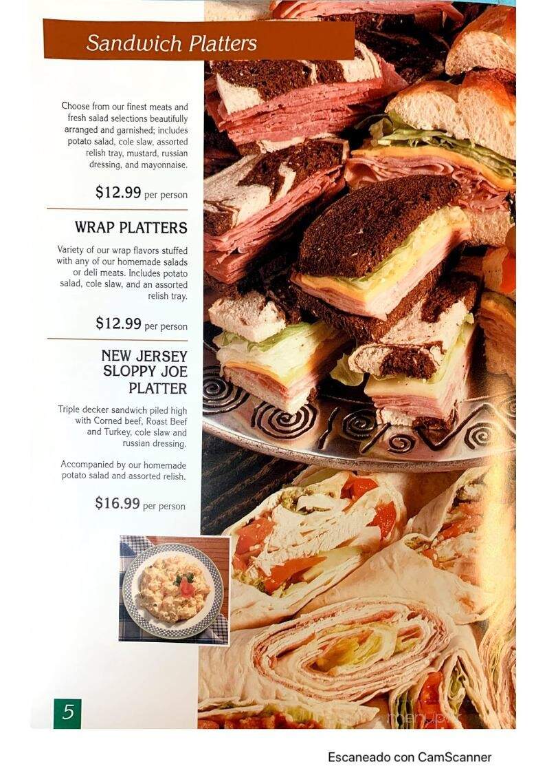 Bruce's Restaurant & Bakery - Great Neck, NY menu_pic