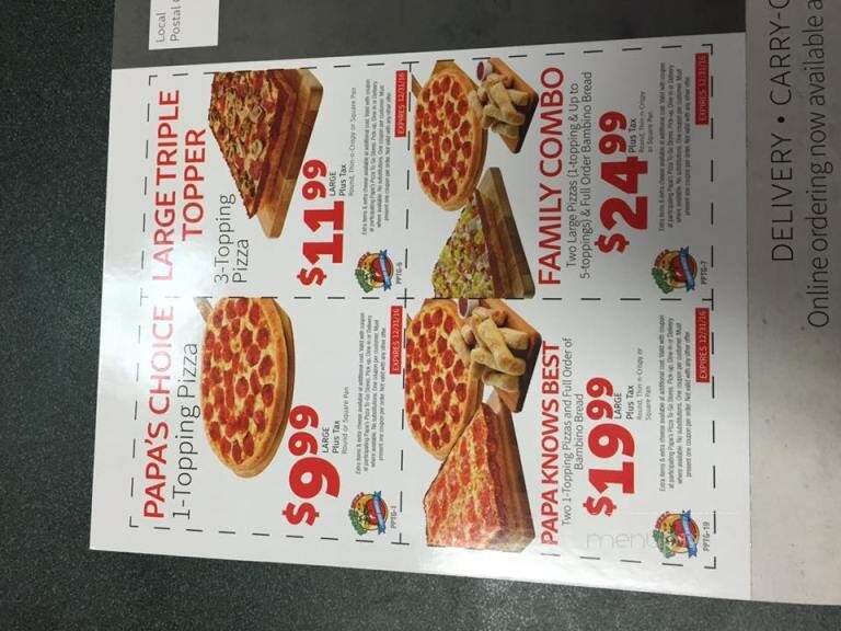 Papa's Pizza To Go - Maiden, NC menu_pic