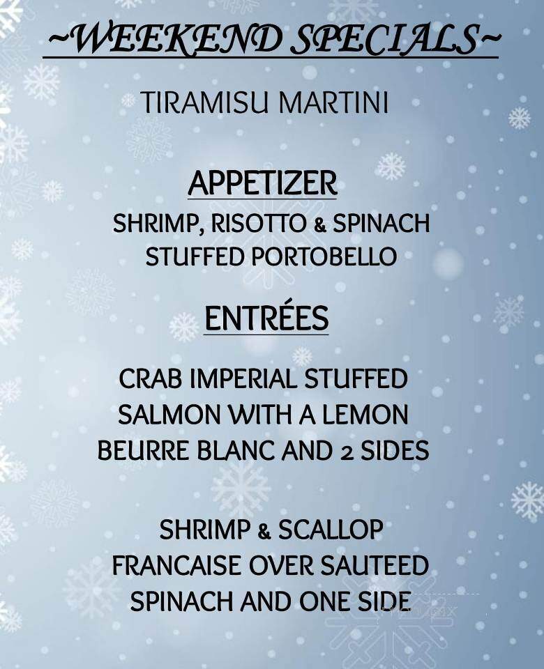 Andy Perugino Restaurant - Luzerne, PA menu_pic