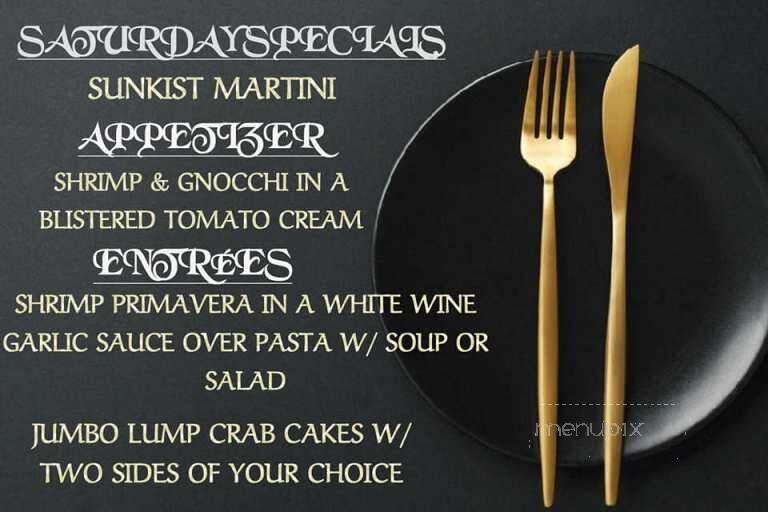 Andy Perugino Restaurant - Luzerne, PA menu_pic