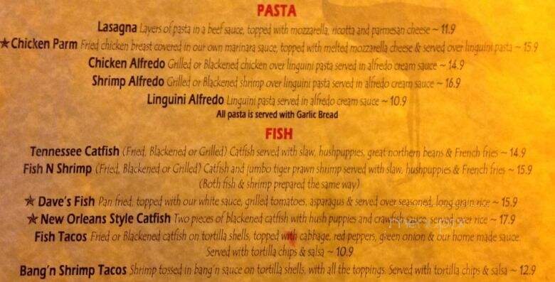 Freddy T's - Counce, TN menu_pic