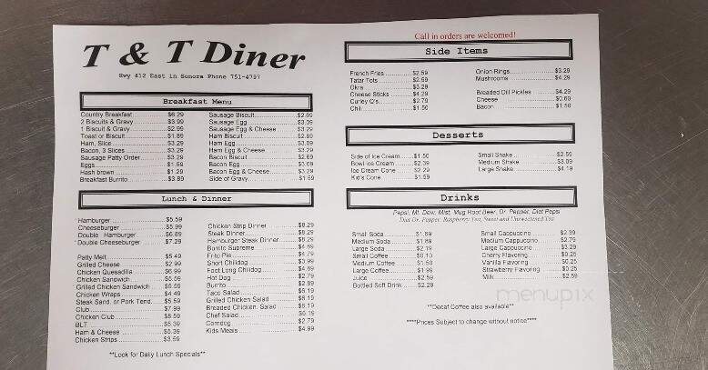 T & T Diner - Springdale, AR