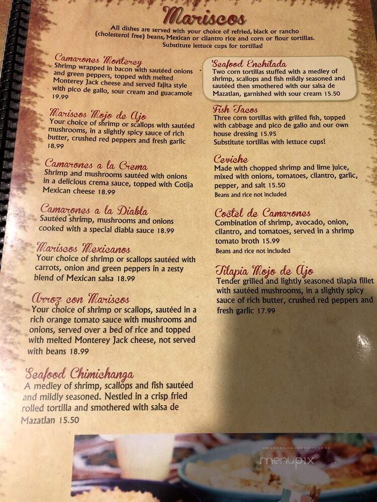 Casa Ramos Mexican Restaurant - Willows, CA menu_pic