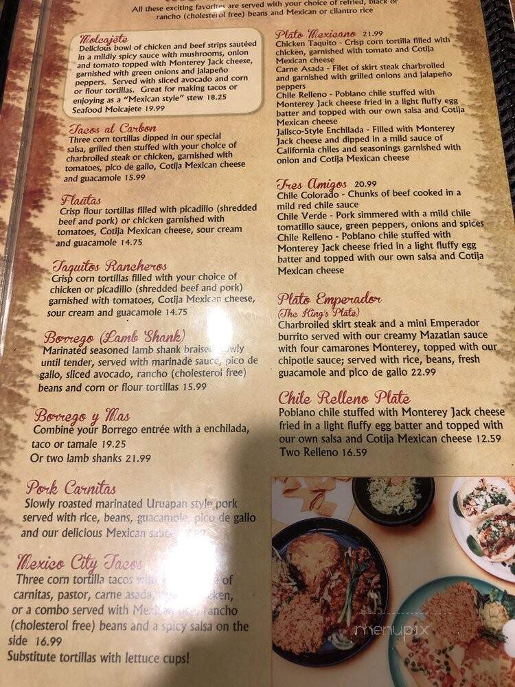 Casa Ramos Mexican Restaurant - Willows, CA menu_pic