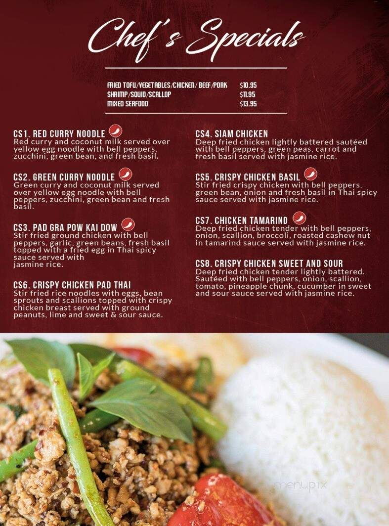 Thai 999 Express - Mentor, OH menu_pic